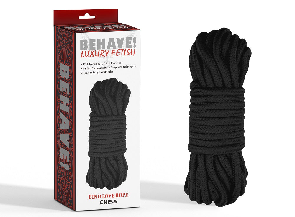 Behave BDSM Play Bing Love Rope 10 Metre Cuffs And Restraints