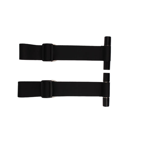 Behave Sex Swing In Door Wrist Restraints Black - Cuffs And Restraints