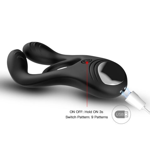 BDStyle Veyron 3 Motors 9 Functions Vibrating Cock Ring - Vibrating Cock Rings