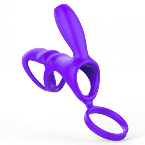 BDStyle Lock Love One Function Vibrating Cock Ring - Vibrating Cock Rings