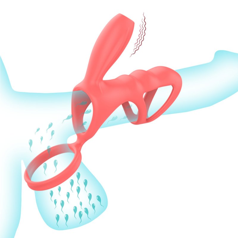 BDStyle Lock Love One Function Vibrating Cock Ring Vibrating Cock Rings