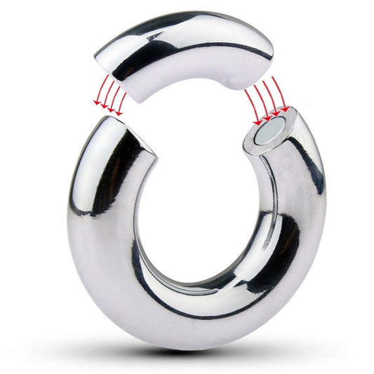 BDStyle Magnetize Stainless Steel Magnetic Mens Cock Ring {% if variant != 'Default Title' and variant != blank %} {% endif %} Steel Cock Rings