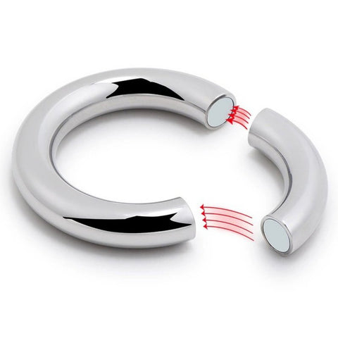 BDStyle Magnetize Stainless Steel Magnetic Mens Cock Ring - Steel Cock Rings
