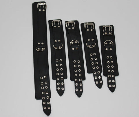 LiberatorBound Heavy Duty Collar with Ankle & Wrist Cuffs - Cuffs and Restraints