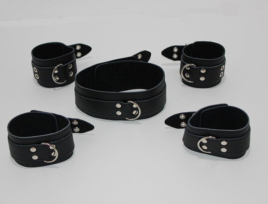 LiberatorBound Heavy Duty Collar with Ankle & Wrist Cuffs Cuffs and Restraints