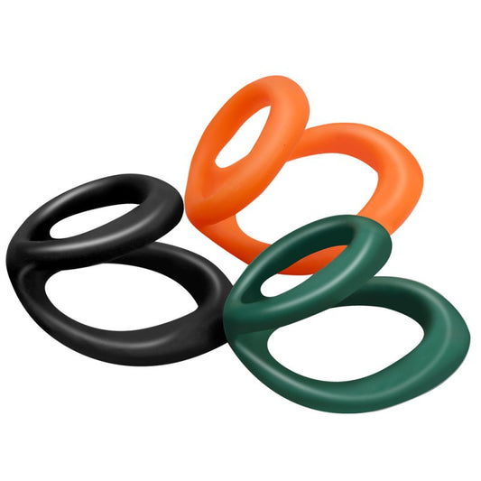 BDStyle Uplift Silicone Cock and Ball Support Mens Cock Ring - Stretchy Cock Rings