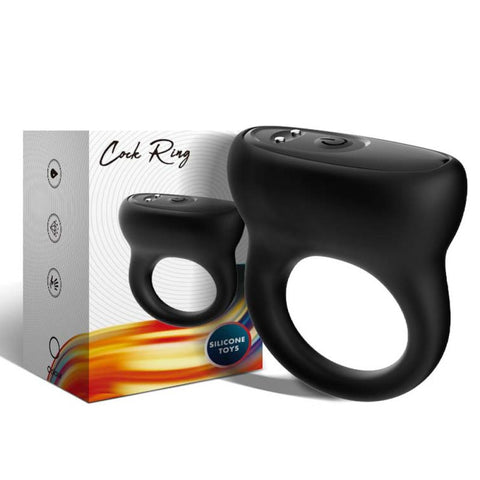 BDStyle 9 Functions Wireless Silicone Vibrating Love Ring - Vibrating Cock Rings