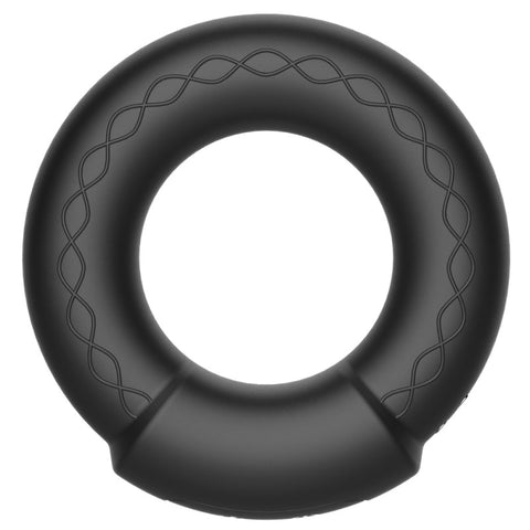 BDStyle Warm Rechargeable 10 Functions Silicone Cock Ring - Vibrating Cock Rings