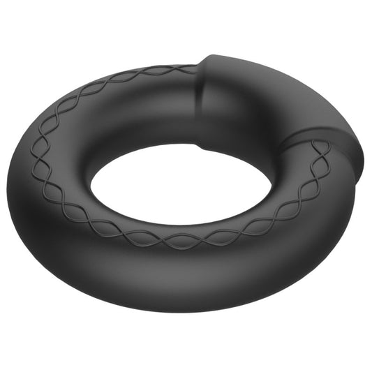 BDStyle Warm Rechargeable 10 Functions Silicone Cock Ring - Vibrating Cock Rings