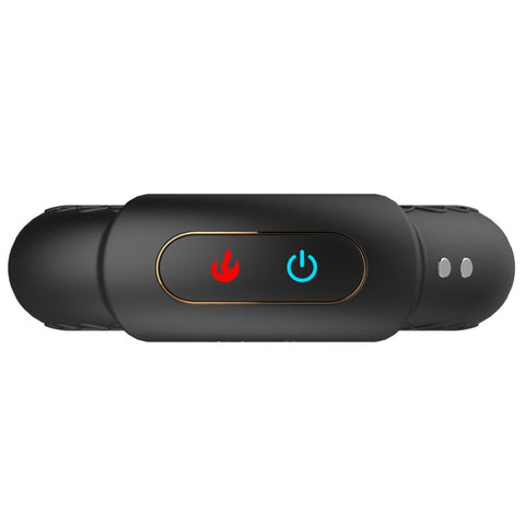 BDStyle Warm Rechargeable 10 Functions Silicone Cock Ring - Vibrating Cock Rings