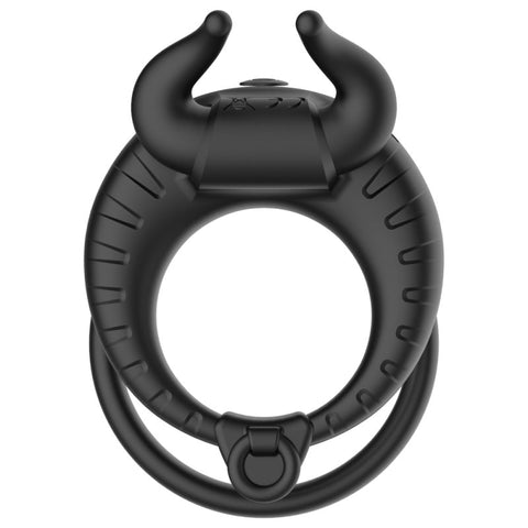BDStyle OX Horn 10 Functions Vibrating Cock Ring - Vibrating Cock Rings