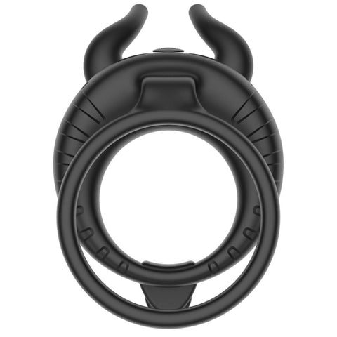 BDStyle OX Horn 10 Functions Vibrating Cock Ring - Vibrating Cock Rings