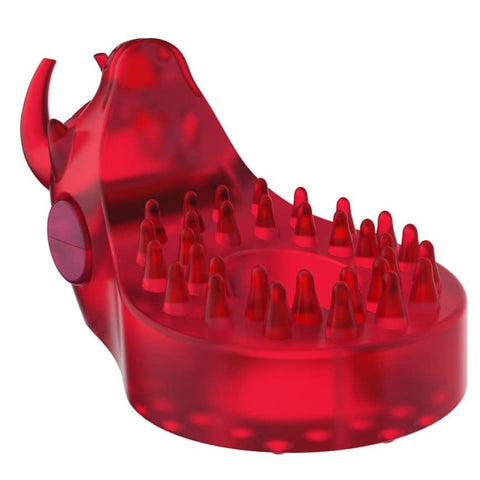 BDStyle Bull Head Shaped Vibrating Cock Ring - Vibrating Cock Rings