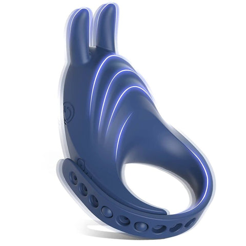 BDStyle Wireless Adjustable Silicone Vibrating Cock Ring - Vibrating Cock Rings