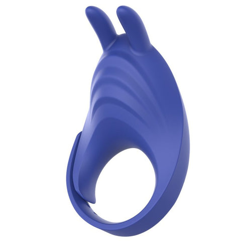 BDStyle Adjustable 7 Functions Silicone Vibrating Cock Ring - Vibrating Cock Rings