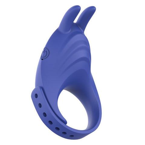 BDStyle Adjustable 7 Functions Silicone Vibrating Cock Ring - Vibrating Cock Rings