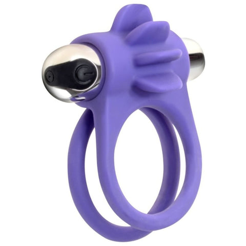 X-Men Clitoris Stimulating Silicone Vibrating Cock Ring - Vibrating Cock Rings