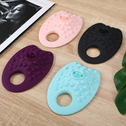 X-Men 10 Functions Grinding Cock Ring With Tongue - Vibrating Cock Rings