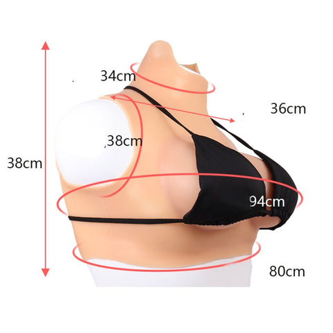 Lifelike False Boobs Fake Breasts by BDStyle
