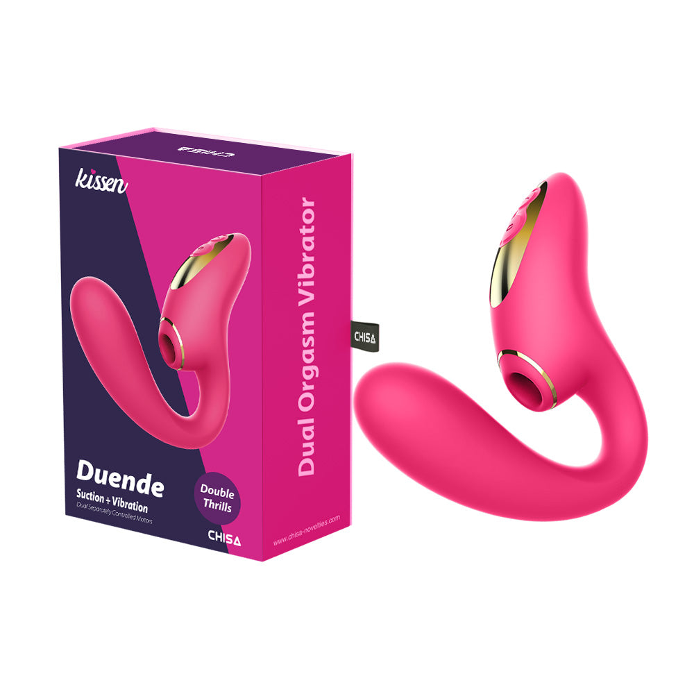 Kissen Duende 10 Vibratin Patterns Clitoral Stimulator Pink Clit Ticklers and Pulsators