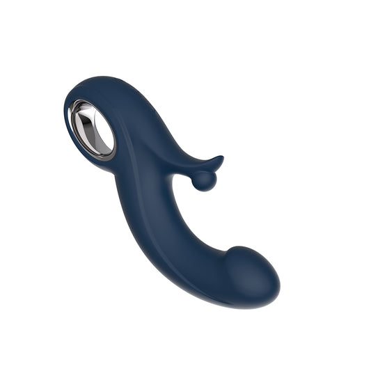 Kissen Fury Rabbit Style G Spot Vibrator Navy Blue - Rabbit Vibrators