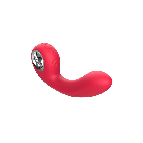 Kissen Sharpy Dual Orgasm Silicone G Spot Vibrator Pink - G-Spot Vibrators