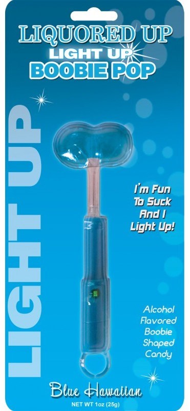 Light Up Boobie Pops Blue Raspberry - Sex Games, Coupons and Tricks