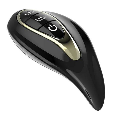BDStyle Vibrating Buckle Cock Ring With Thrusting Butt Plug - Vibrating Cock Rings