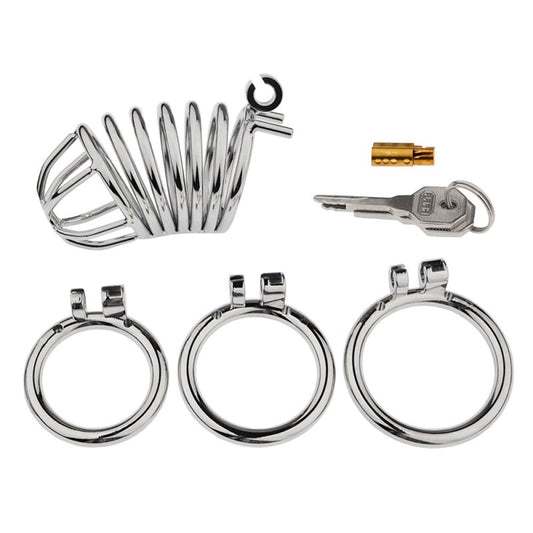 BDStyle Male Chastity Bird Cock Cage With Hide Lock - Male Chastity