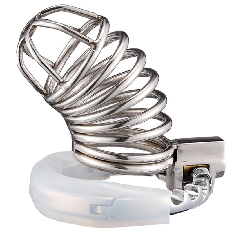 BDStyle Beginner Cage Adjustable Metal Bird Cock Cage Male Chastity