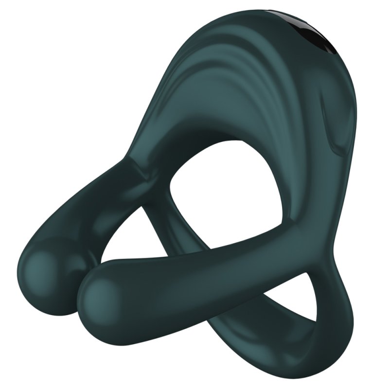 BDStyle Lust Vibration 10 Functions Tripe Cock Ring Vibrating Cock Rings