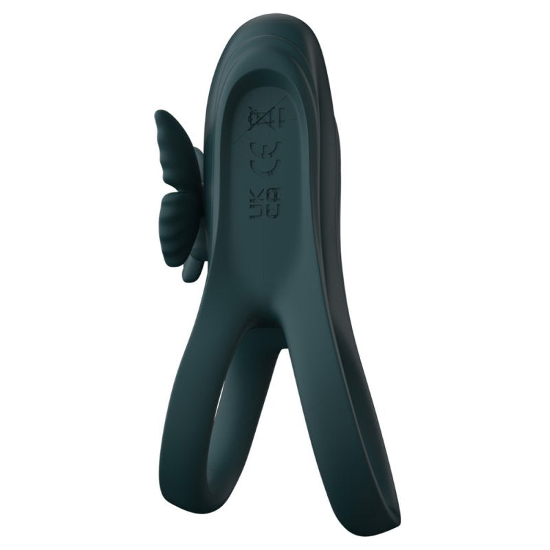 BDStyle Butterfly Vibration Lock Mens Cock Ring Vibrating Cock Rings