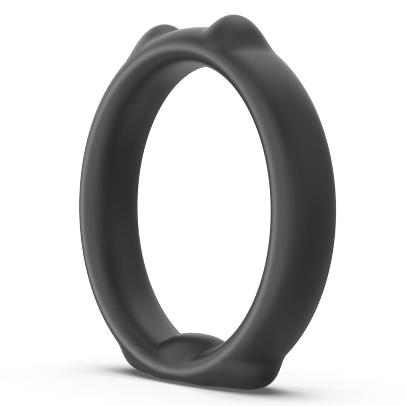 BDStyle Cat Silicone Cock Ring Set Black Cock Ring Sets