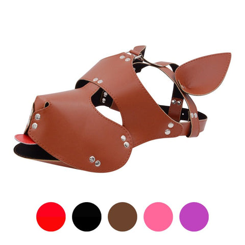 BDStyle Mad Pup BDSM Play Hood - Bondage Hoods