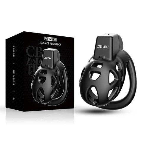 BDStyle 3D Ventilation Male Chastity Cock Cage Lock Set - Male Chastity