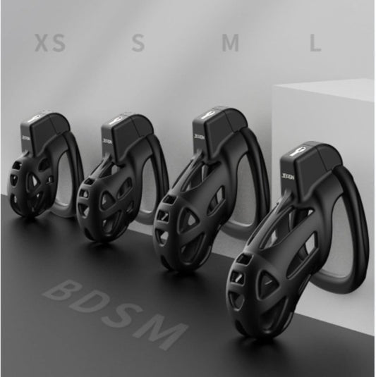 BDStyle 3D Ventilation Male Chastity Cock Cage Lock Set - Male Chastity