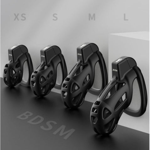BDStyle 3D Ventilation Male Chastity Cock Cage Lock Set - Male Chastity