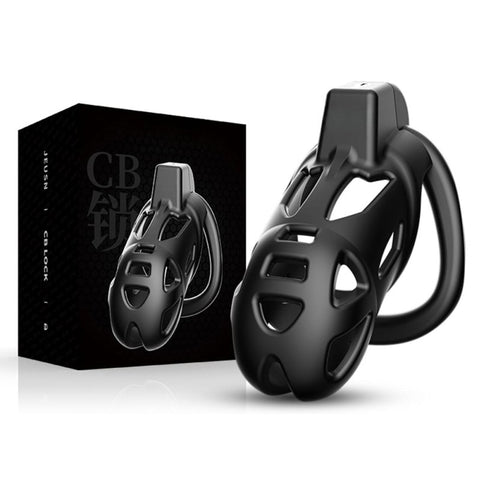 BDStyle 3D Ventilation Male Chastity Cock Cage Lock Set - Male Chastity