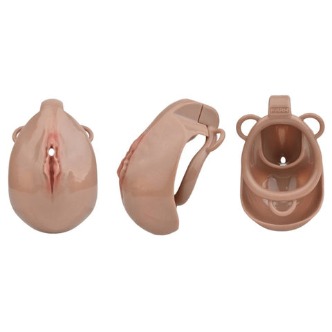 Imitation Labia Female Chastity Cage by BDStyle