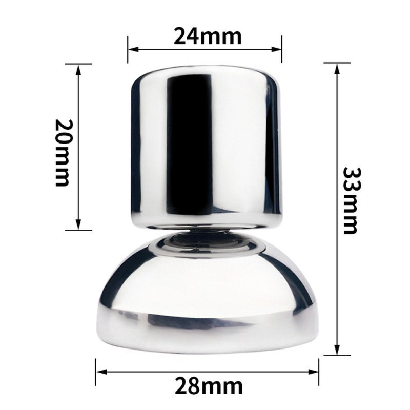 BDStyle Stainless Steel & Silicone Male Chastity Bird Cage With Hide Lock Male Chastity