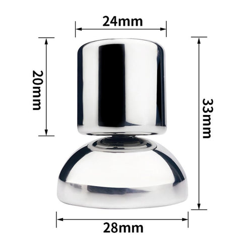 BDStyle Stainless Steel & Silicone Male Chastity Bird Cage With Hide Lock - Male Chastity
