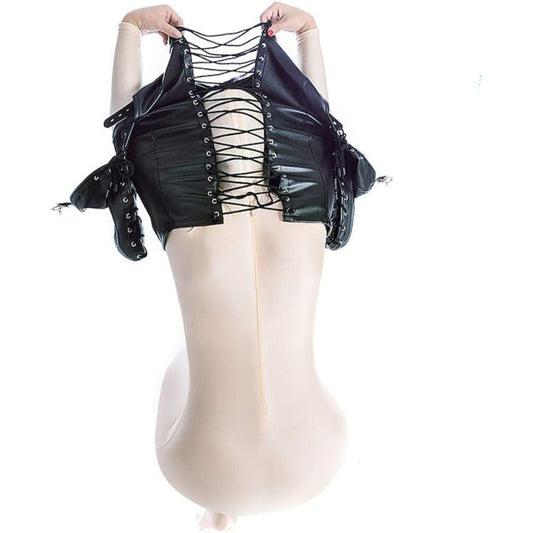 BDStyle Lace Up Straitjacket Bondage Harness - Cuffs And Restraints