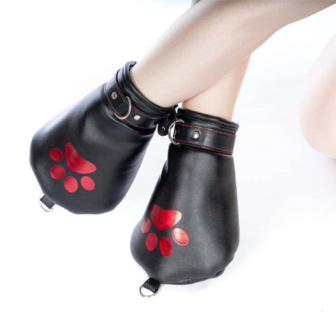Puppy Play Fantasy Leather Bondage Kit by BDStyle