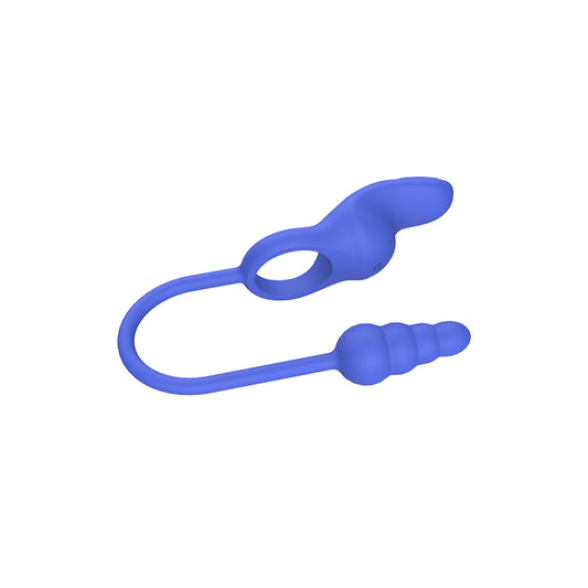 Kissen Dally Double Motor Clitoral Massager Blue - Clit Ticklers and Pulsators