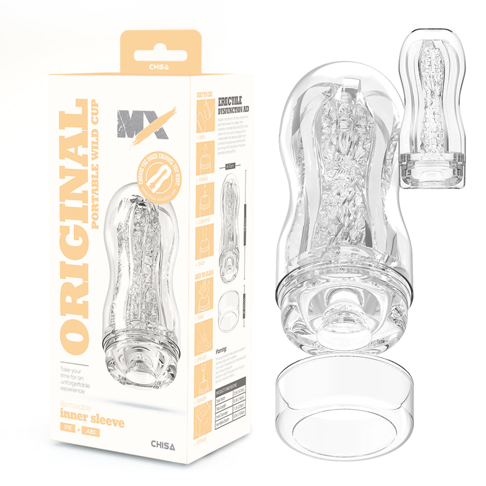 MX Original Portable Wild Male Stroker Cup Masturbators and Strokers