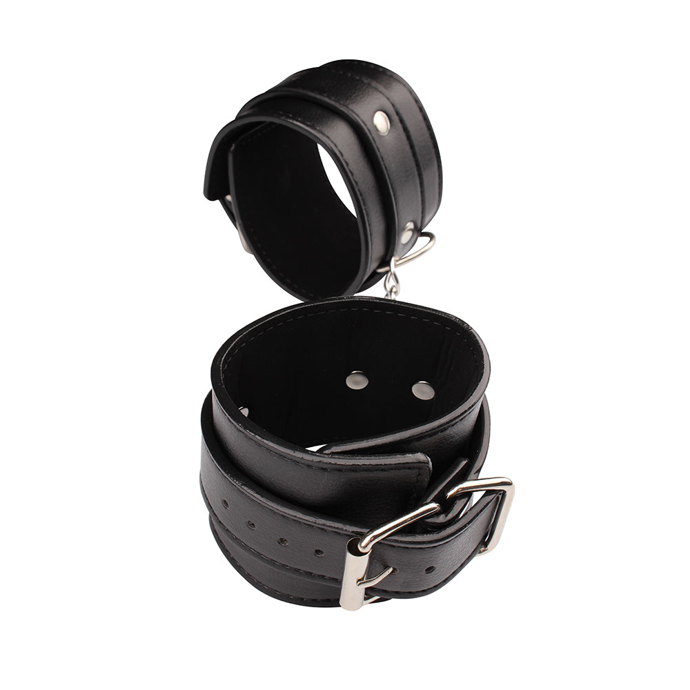 Behave Adjustable Classic Hand Cuffs Black Cuffs And Restraints