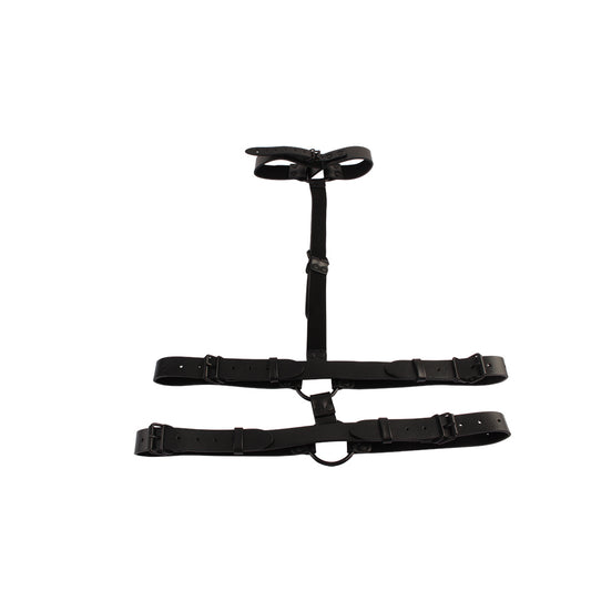 Chisa Adjustable Bondage Collar Body Restraint Default Title Collars and Leads