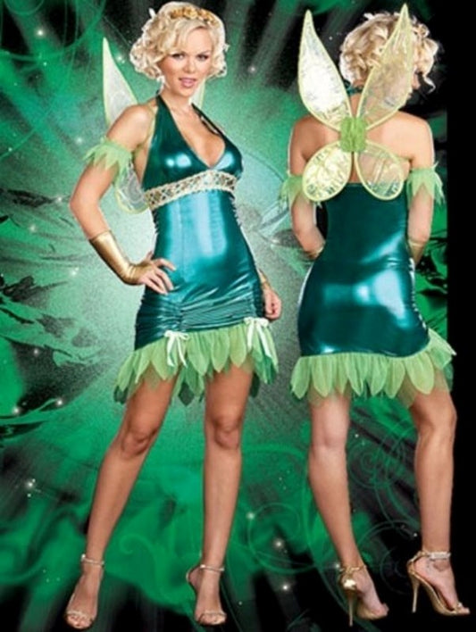 Lil Green Fairy Costume - Fancy Dress Ups