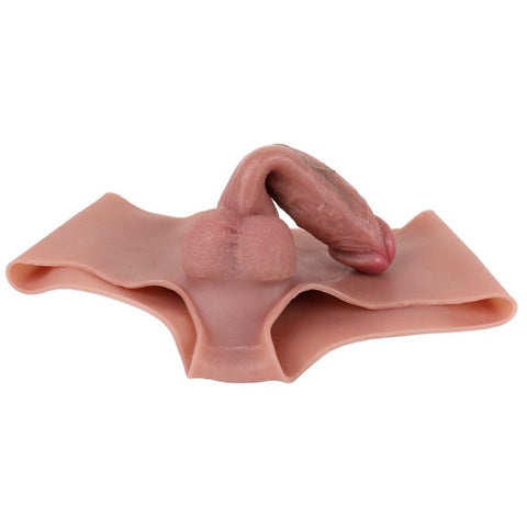 Wearable Silicone Soft Hollow Dildo Panty by BDStyle