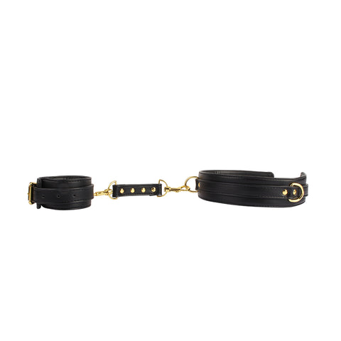Chisa Soft and Sturdy Wrist to Thigh Cuff Set - Cuffs And Restraints